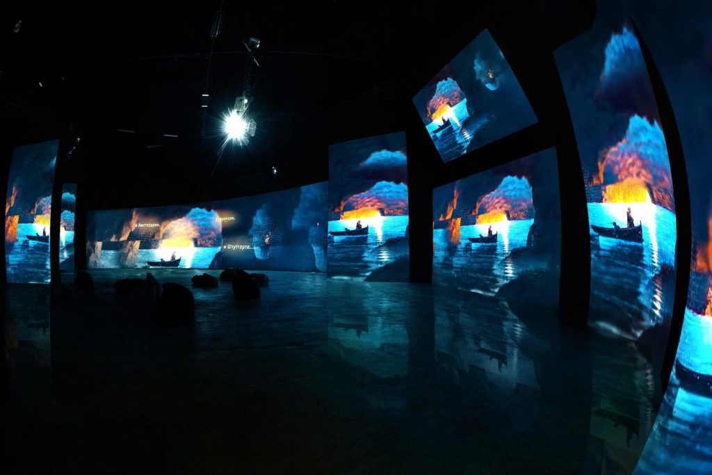 Выставка «Айвазовский — ожившие полотна» в креативном пространстве «Люмьер-Холл»