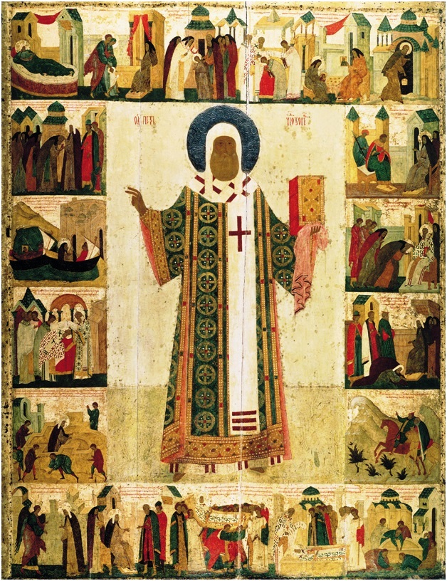 Икона жития митрополита Петра