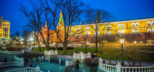 Александровский сад – целебное место Москвы